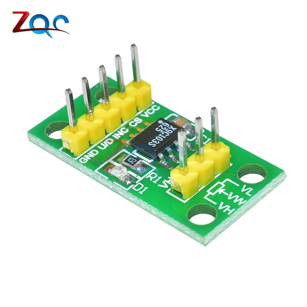 

X9C103S Digital Potentiometer Board Module DC3V-5V 3V-5V for Arduino