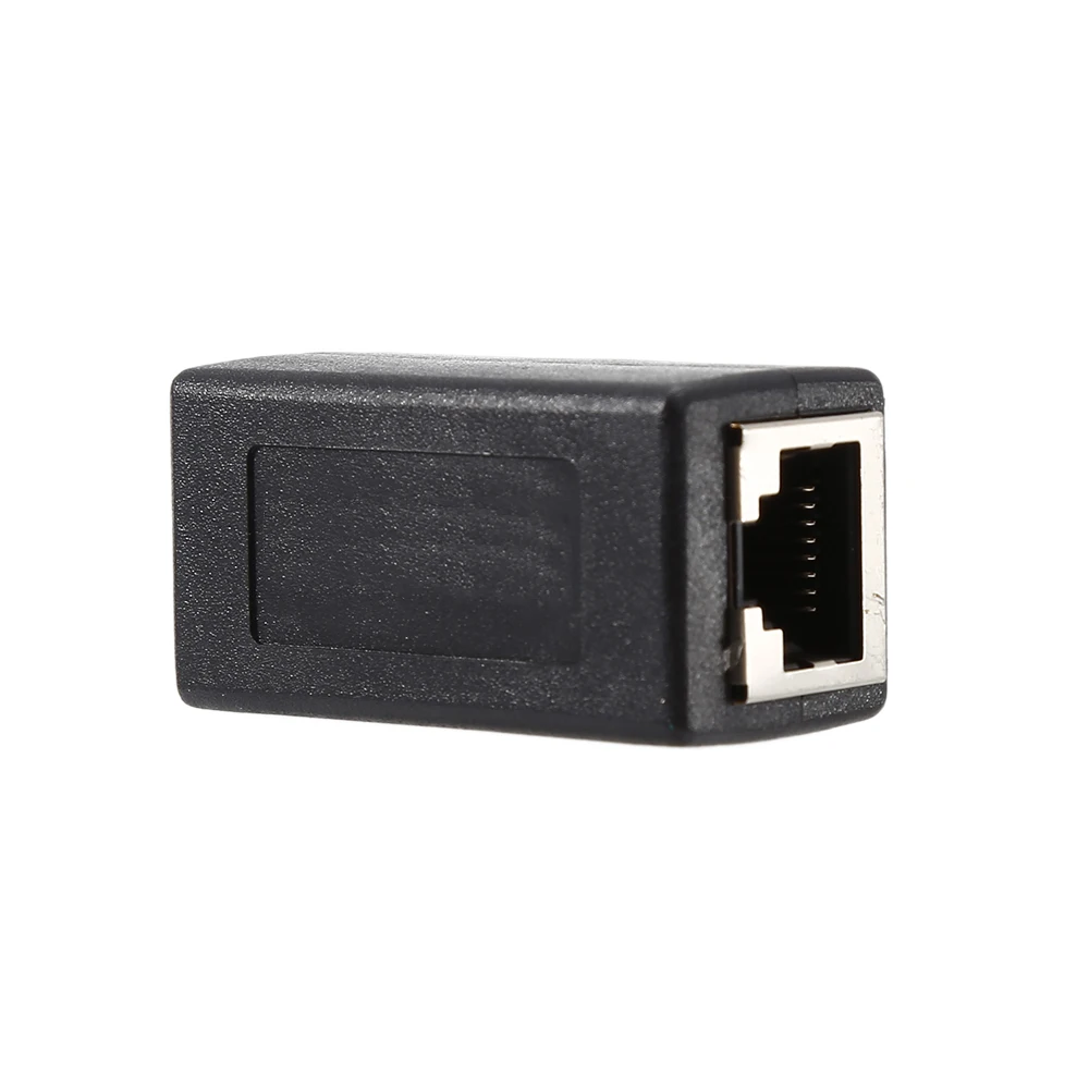 Оптовая продажа соединитель RJ45 Cat7/6 Ethernet адаптер Сетевой удлинитель конвертер