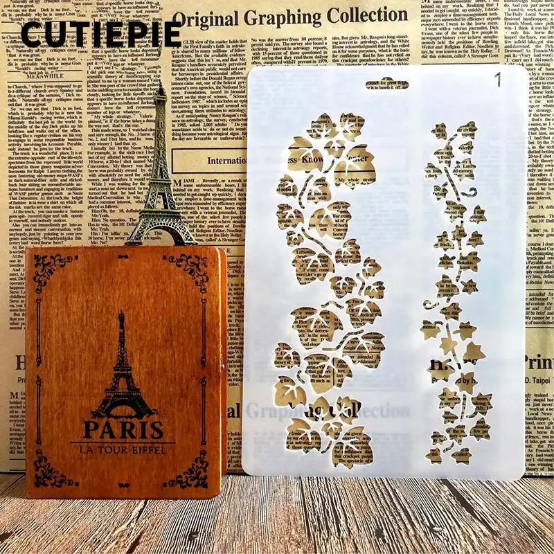 

Beautiful Flower Vine Stencils For Painting Scrapbooking Stamp Cake Decorating Tool Embossing Paper Cards Album DIY Decoration