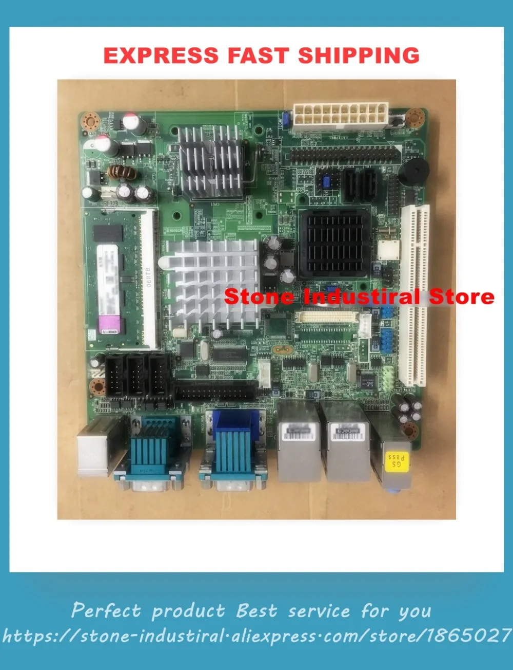 

Industrial industrial control multi-com interface dual NIC motherboard AIMB-210 A1 AIMB-210G2-S6A1E