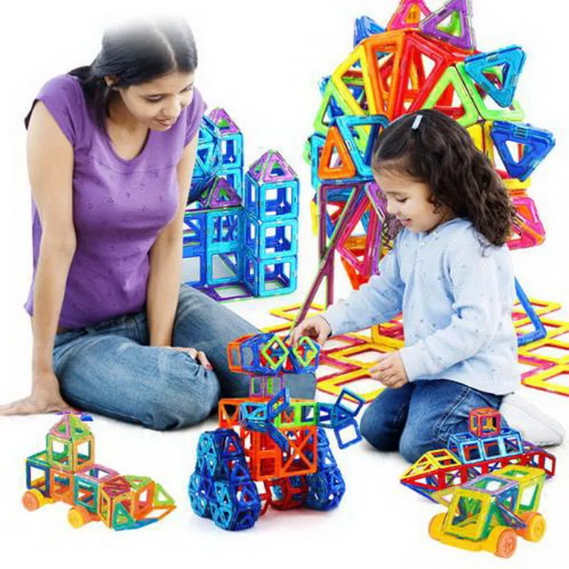 

Children Magnetic Building Blocks / 2-4 Years Of Children Toys Magnetic Hundred Change Take Magnet Assembling / C1010