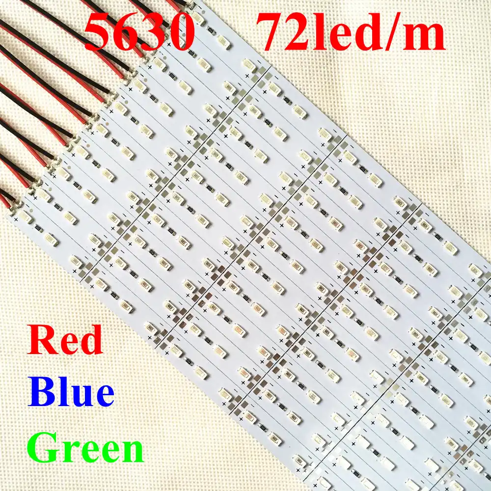 Smarstar 12v 33cm 24led 5630 Smd Red Blue Green Hard Led Strip 12v 33cm 24led 5630 Smd Red Blue Green