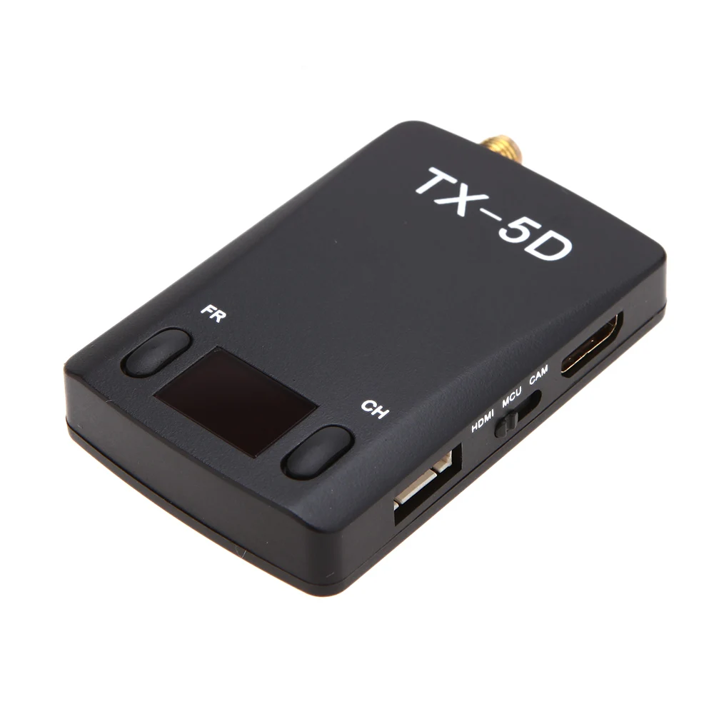  Skyzone TX-5D 5.8G 600MW 32CH 7~24V HDMI and CVBS to Audio Video Transmitter Module for Gopro Hero 