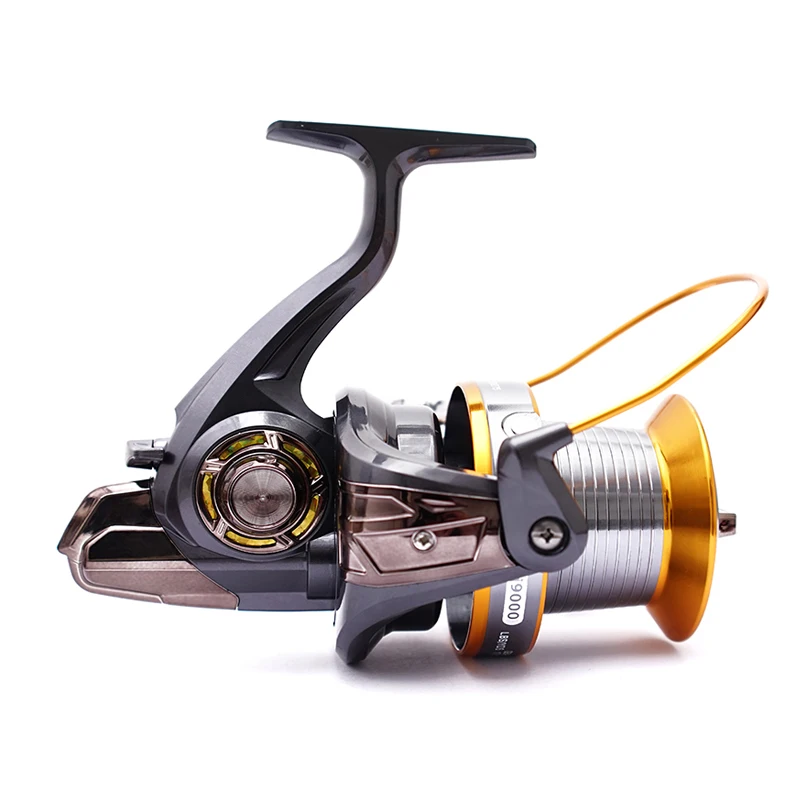 

FDDL Spinning Fishing Reel 12+1 Ball Bearings Metal Reel High Speed 4.11:1 Left/Right Handle Fishing Coils for Pesca LJ9000 C5