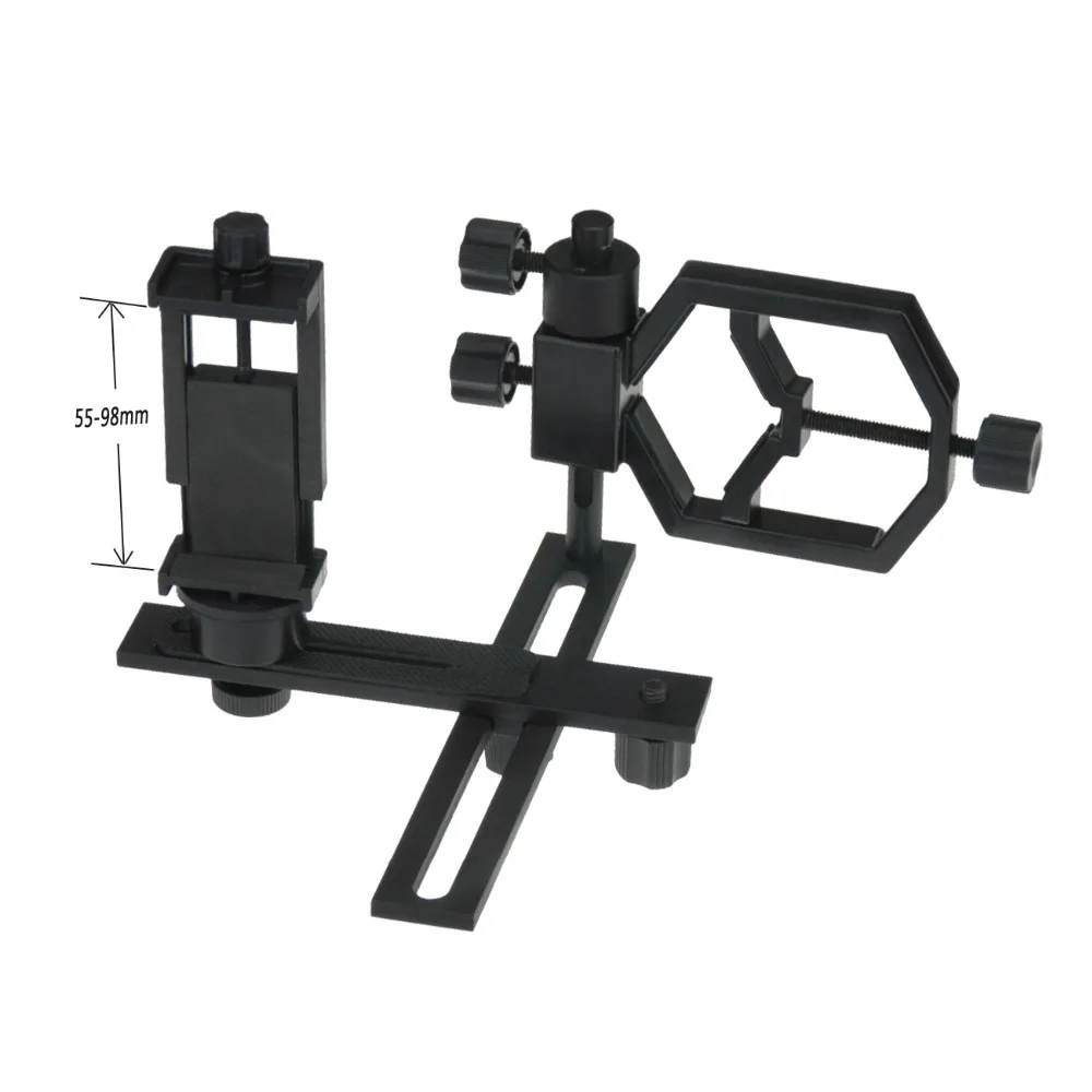 Universal Digital Camera Cell Phone Bracket Support Holder Mount Spotting Scopes Telescope Adapter Multifunction Universal Digital Camera Cell Phone Bracket Support Holder Mount Spotting Scopes Telescope Adapter Multifunction