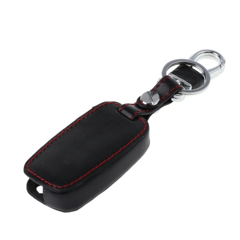 

3 Buttons Car Remote Key Leather Cover For KIA Ceed KX5 Rio Sportage QL Waxed Sorento K2 K3 K4 K5