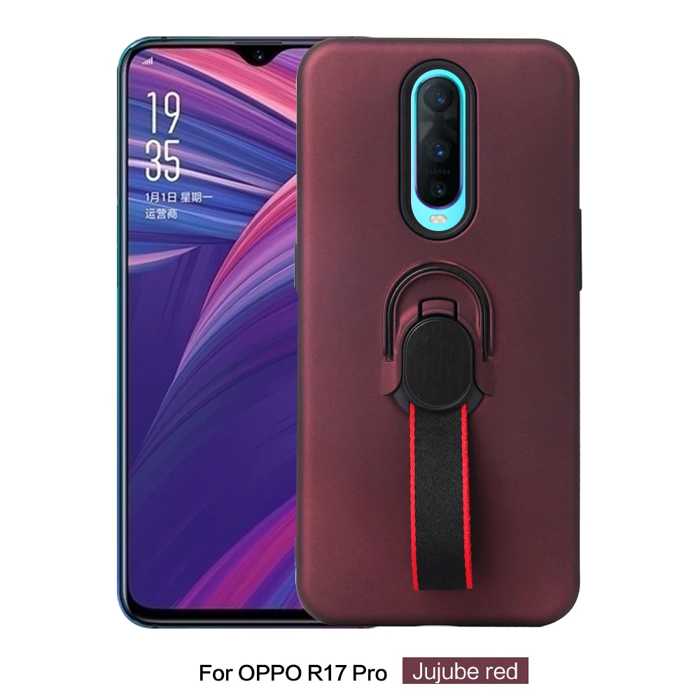 

Kickstand Case For OPPO R17 F9 REALME 2 PRO Cover Braided Ring soft TPU+PC shell For OPPO F3 R9S F5 A73 A79 F7 A3 F9 A83 A1 Case