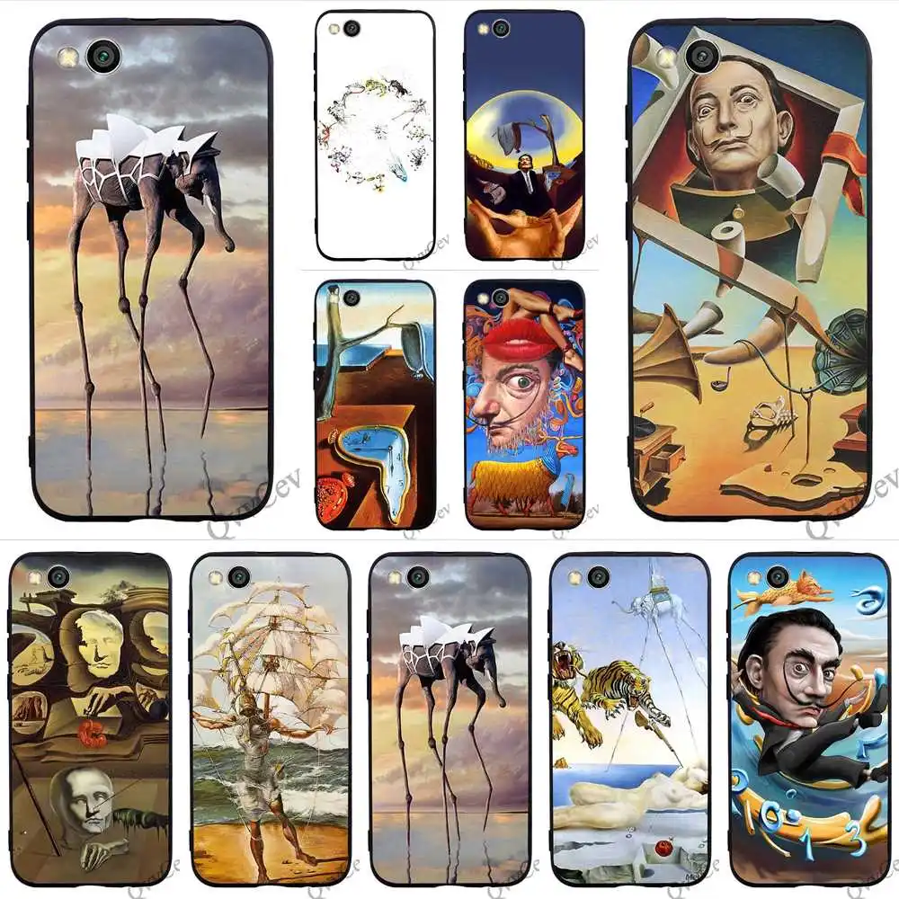 Тонкий чехол для телефона Salvador Dali Redmi 5 Plus 4X 4A 5A Prime 6A Note 6 Pro 7 Xiaomi Mi A2 Lite A1 8 9 9se