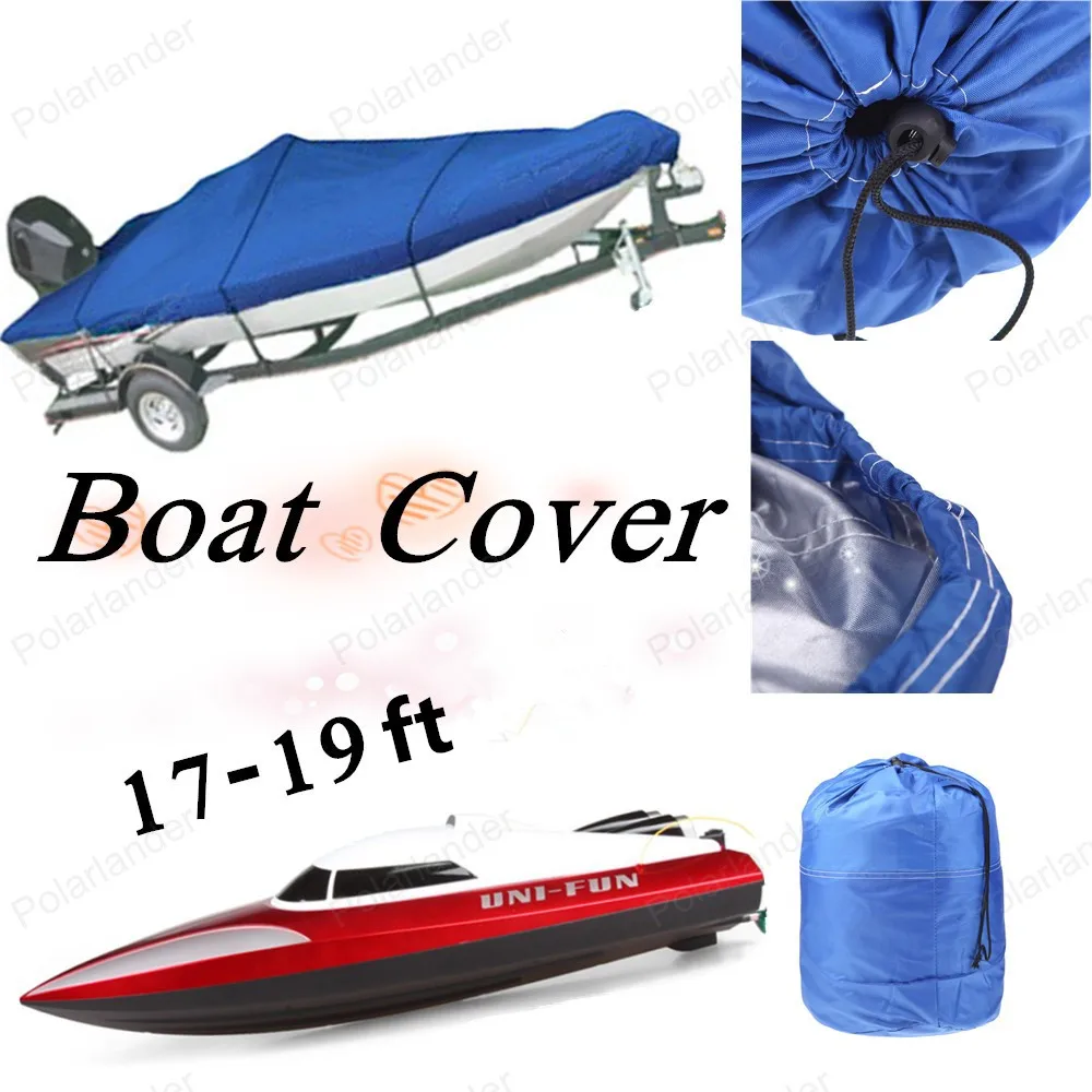 Хит продаж сверхмощный 210D чехол для рыболовной лодки Аксессуары V Hull 17 18 19 футов