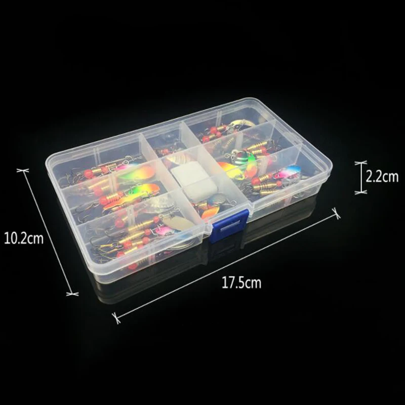 OUTKIT 10/30 pcs الاصطناعي المرقط ملعقة الصيد السحر طعوم دوراة مربع باس يتناول مجموعة متنوعة الكارب الصيد إغراء الطعوم بيكي OUTKIT 10/30 pcs الاصطناعي المرقط ملعقة الصيد السحر طعوم دوراة مربع باس يتناول مجموعة متنوعة الكارب الصيد إغراء الطعوم بيكي