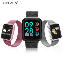 Smart Watch P68 Magnetic Steel /Silicone Strap Wristband Waterproof Heart Rate Blood Pressure Monitor Bracelet for IOS Android Smart Watch P68 Magnetic Steel /Silicone Strap Wristband Waterproof Heart Rate Blood Pressure Monitor Bracelet for IOS Android