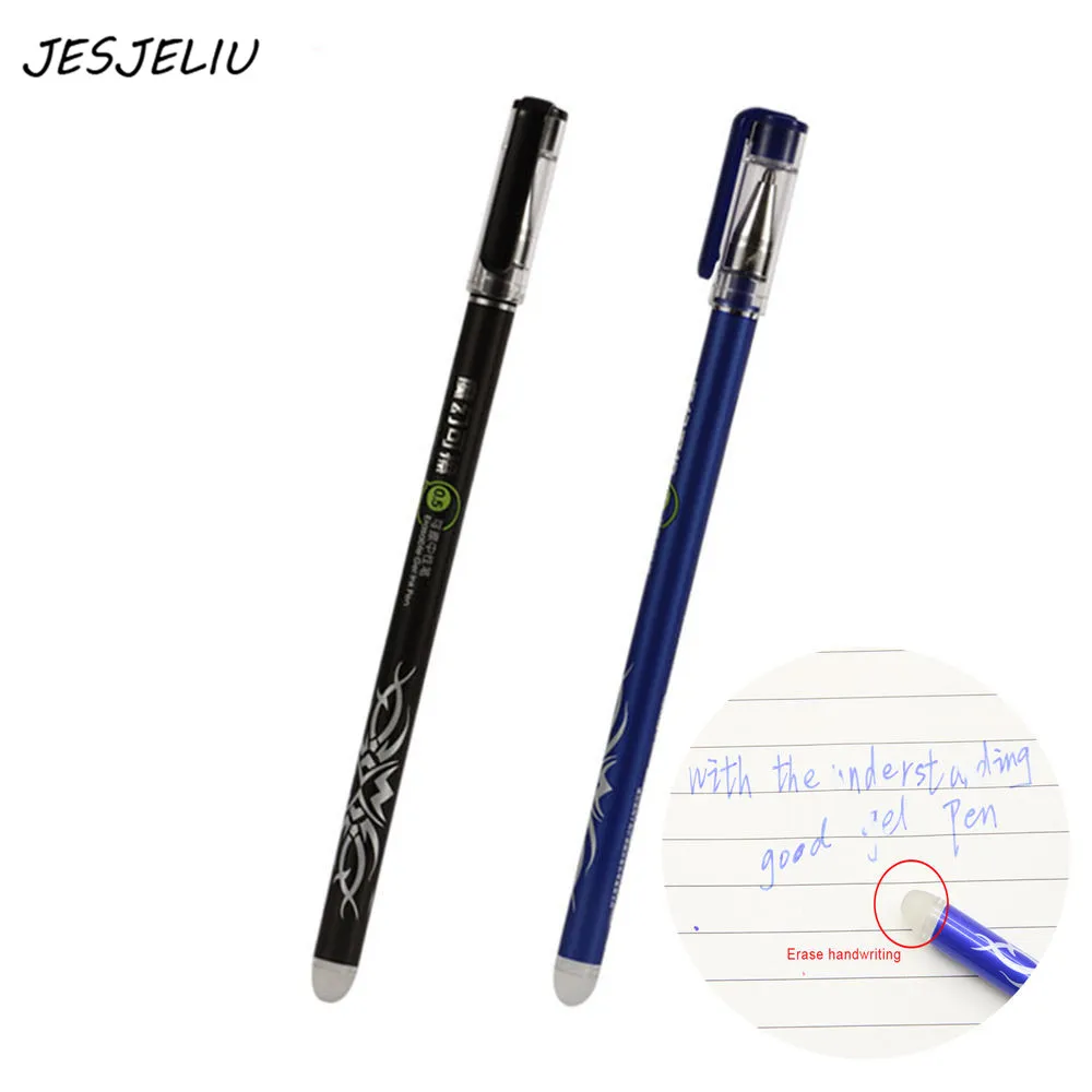 New Novelty School Stationery Erasable Pens Ballpoint 0.5mm Ink Gel Pen Studentin Gel Pens from