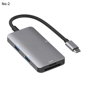 

Type-c To CF/SD/TF Card Reader Multi Type-c USB C 3.0 Hub 3 Port OTG Adapter Splitter Sd/tf Card Reader For PC Laptop Accessorie