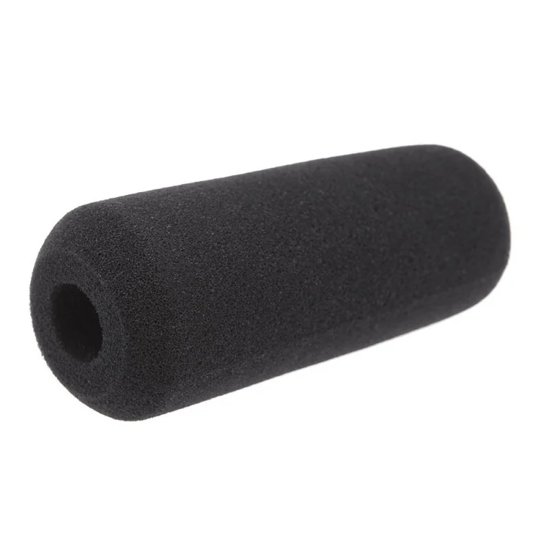 

12cm Mic miniphone Foam Sponge Windscreen Cover for miniphone Black