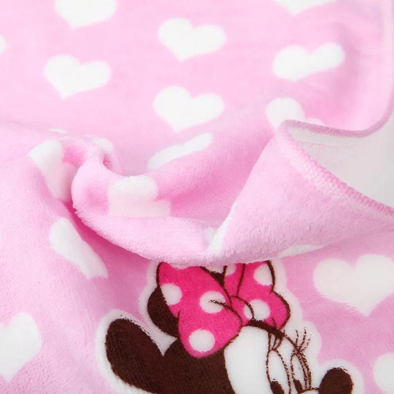 Disney Микки и Минни Маус полотенце из чистого хлопка детский сад специального назначения Полотенца мытья лица поглощение воды мягкое детское полотенце