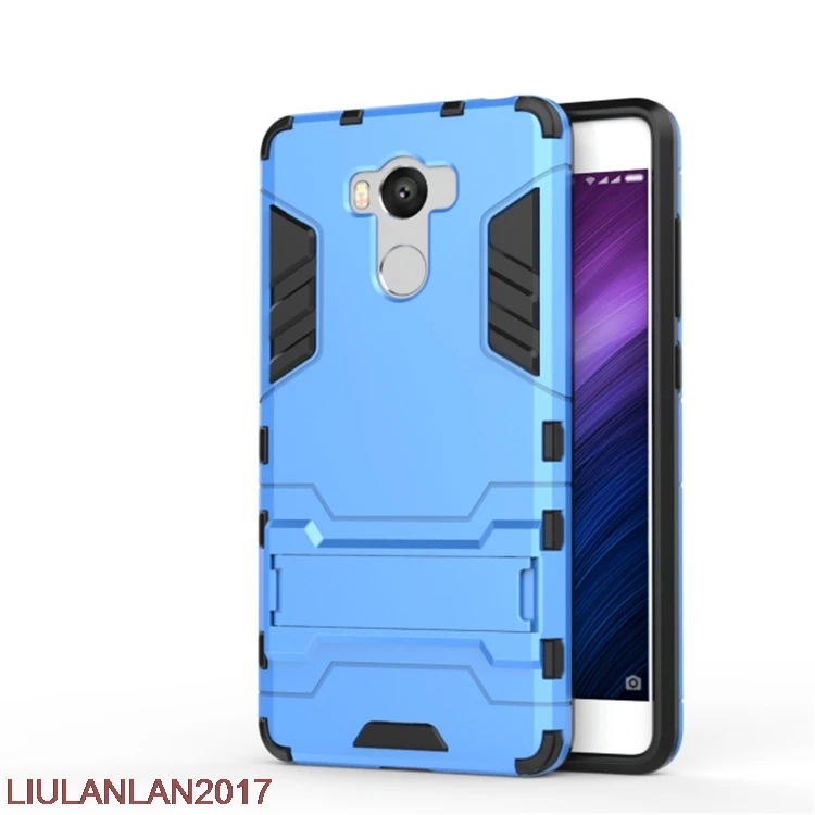 Men Women Case Cover For Xiaomi Redmi 4 Pro Outdoor Sport TPU Anti-knock Bracket Drop Kickstand Protective for Redmi4pro | Мобильные