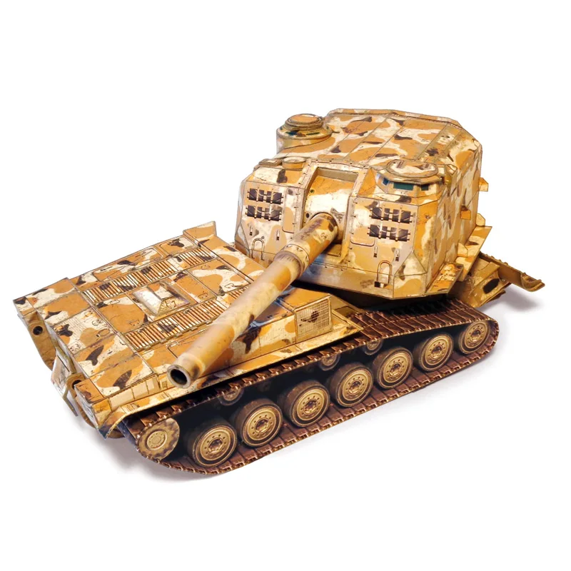 M53/M55 самоходная артерия Танк 1:50 DIY Бумажные модели детские игрушки игра