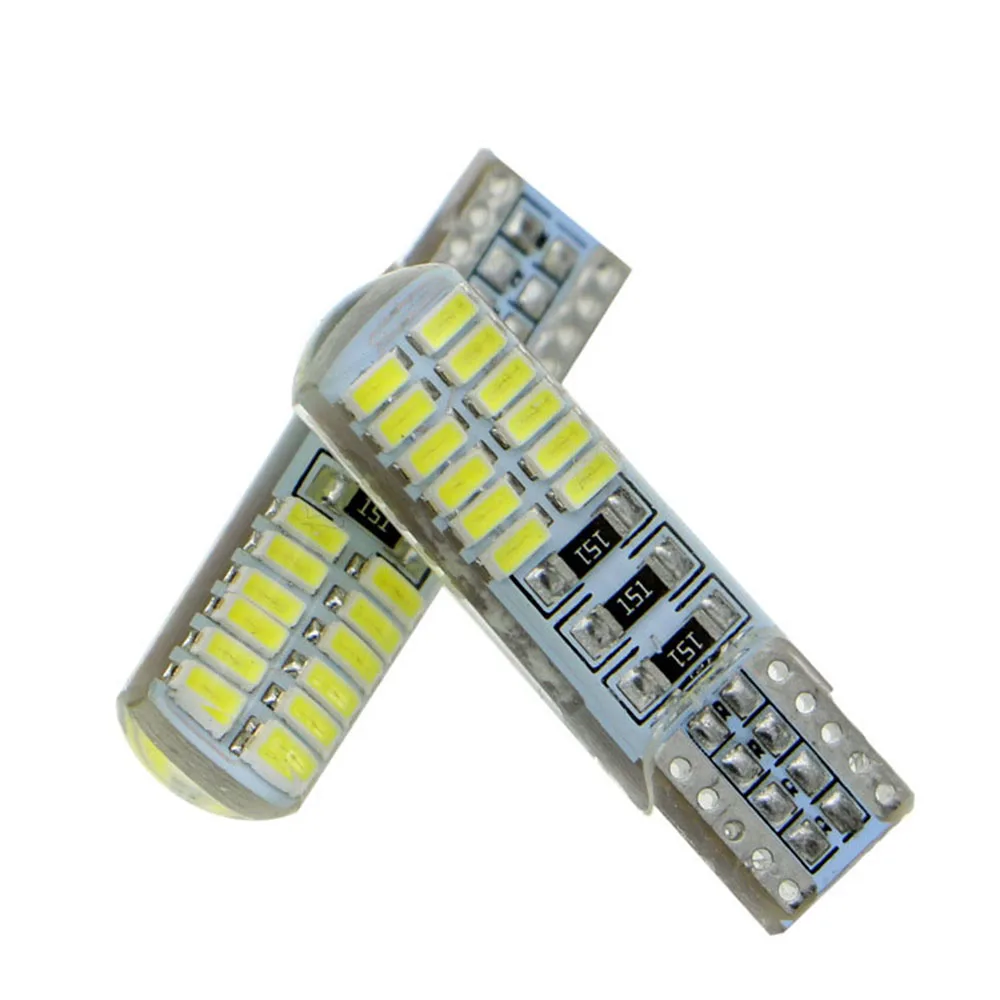 YSY 50 шт. T10 Silica 3014 24SMD автомобильная светодиодная лампа декоративная указатели