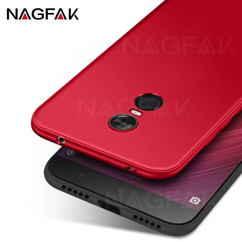 NAGFAK силиконовый чехол для телефона Xiaomi Redmi Note 4 4X Global Version Note4 матовый Мягкий