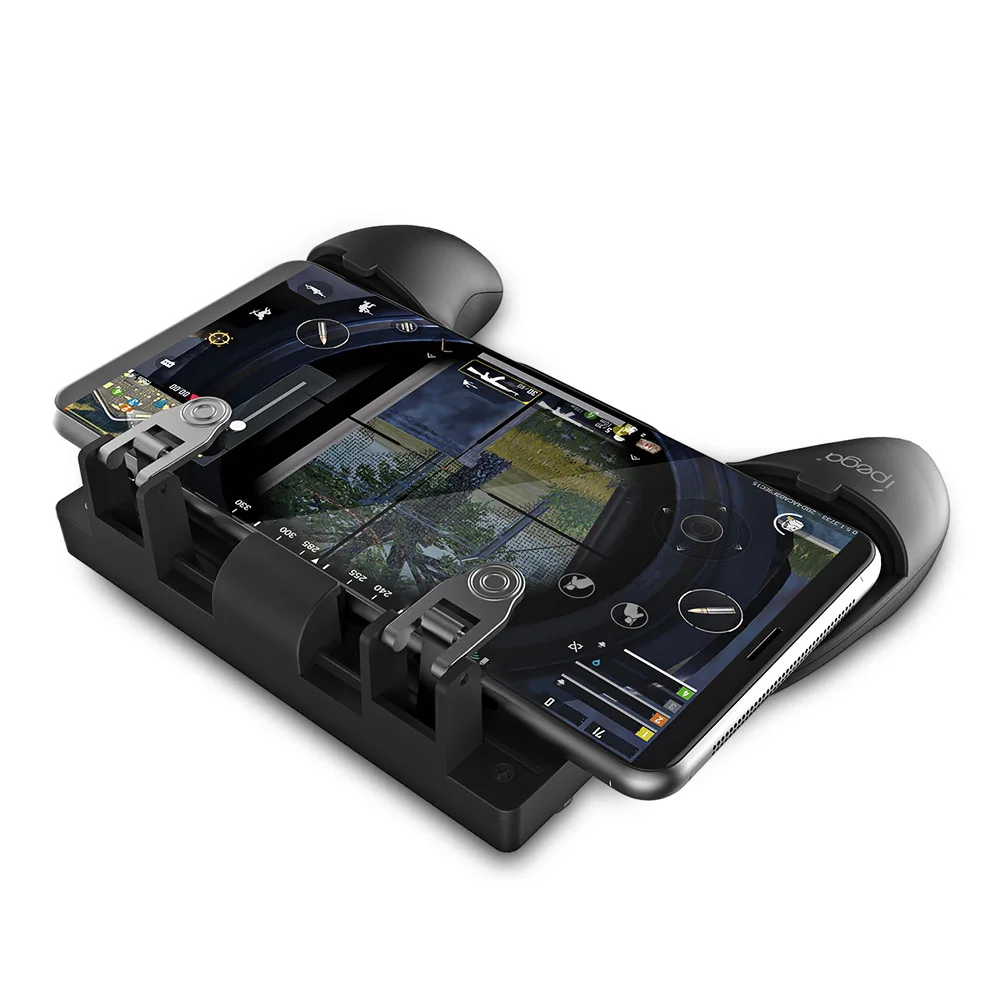 Original iPEGA PG-9117 Mobile Game Gamepad FPS PUBG Controller Grip Trigger Joystick Telescopic Auxiliary Button for iOS Android