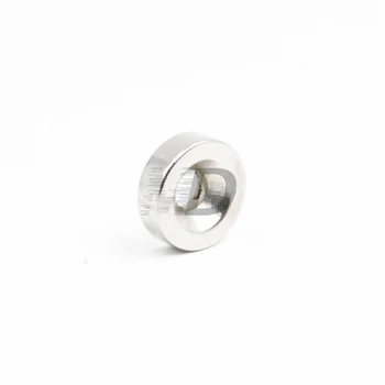 

200pcs Super Strong Round Neodymium Countersunk Ring Magnets 15mm x 4mm Hole: 4mm N50 Neodymium Magnet Free Shipping