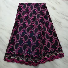 Последние французские нигерийские кружевные ткани высокого качества Тюль кружевная ткань в африканском стиле свадьба Французский Хлопок швейцарское кружево PL12081