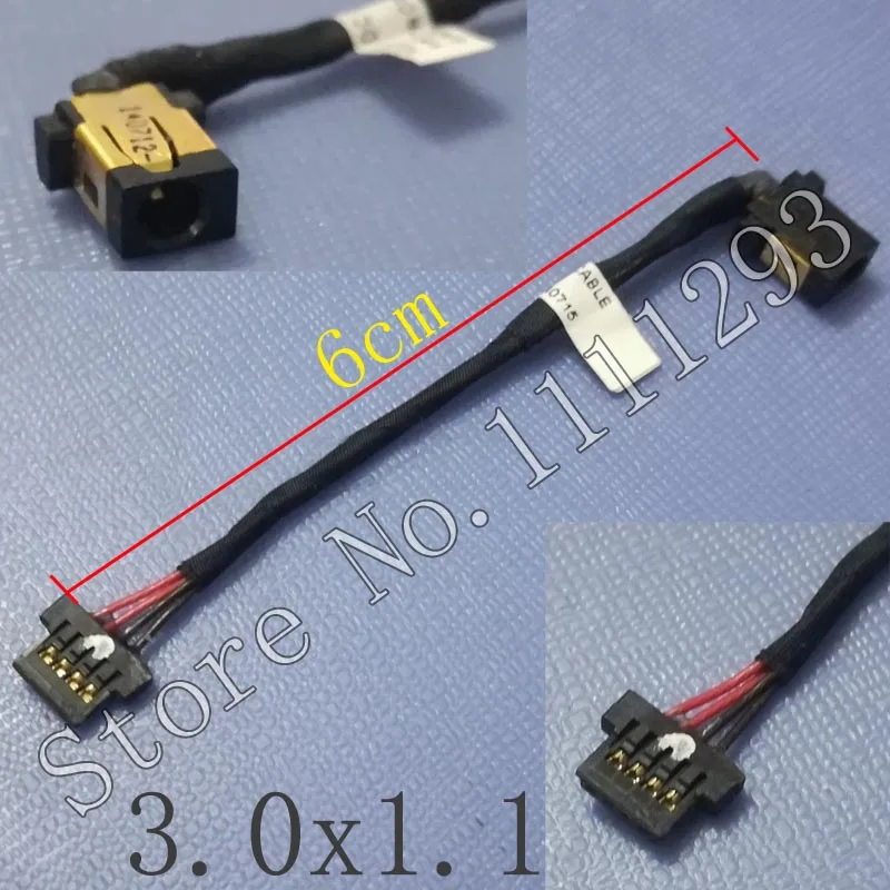 1pc/lot New!! Dc Power Jack Connector With Cable For Acer Aspire Switch ...