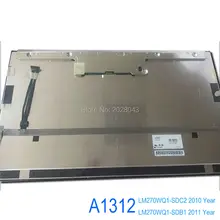 New Original Computer LCD Screen For Apple iMac 27 ” A1312 LM270WQ1-SDC2 LM270WQ1-SDB1