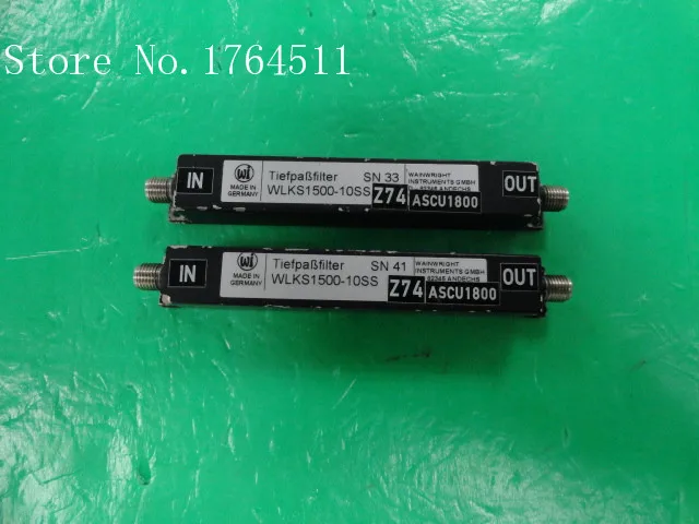

[BELLA] WAINWRIGHT WLKS1500-10SS 1500MHz RF coaxial low-pass filter SMA