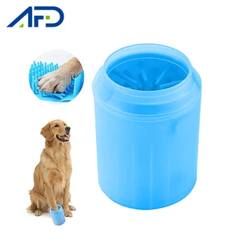 

Portable Pet Paw Washer Cup Cats Dogs Paws Cleaning Tool Plastic Cups Soft Feet Washing Brush Dog Foot Cleaning Pet Supplies