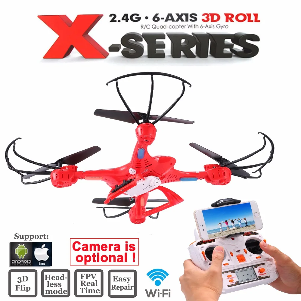 

MJX X400 X400-V2 2.4G 6 Axis RC Quadcopter Drone With C4005 HD FPV REAL-TIME Camera or Without Camera RC Helicopter Dron