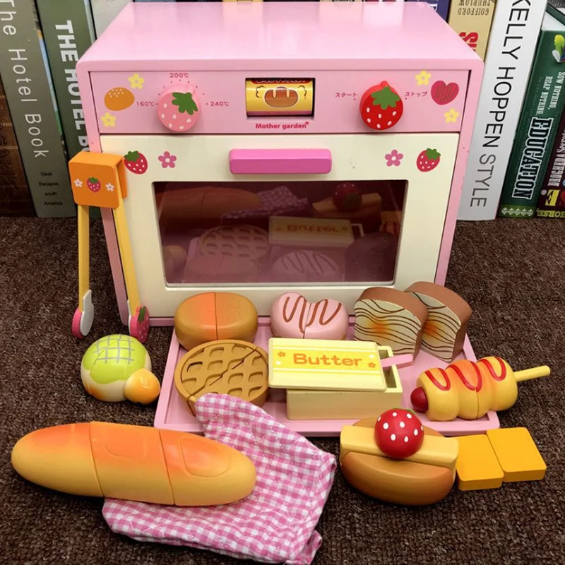 wooden toy microwave
