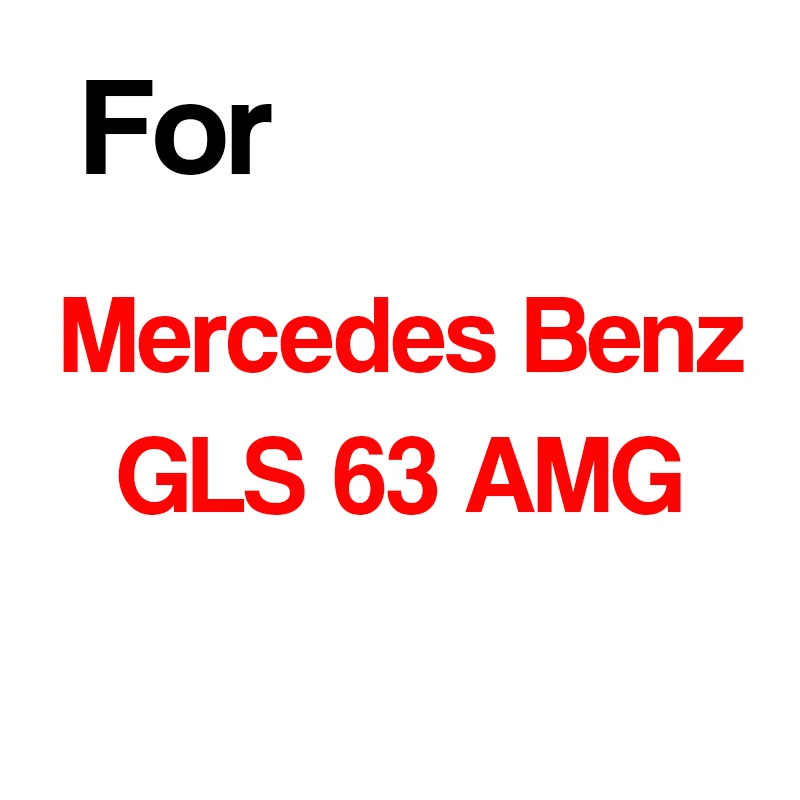 Buildreamen2 автомобильный чехол для внедорожника, солнца, снега, дождя, царапин, пыли, водонепроницаемый чехол для Mercedes-Benz CL63 CL65 CL55 GLS63 G55 AMG - Название цвета: For GLS63 AMG