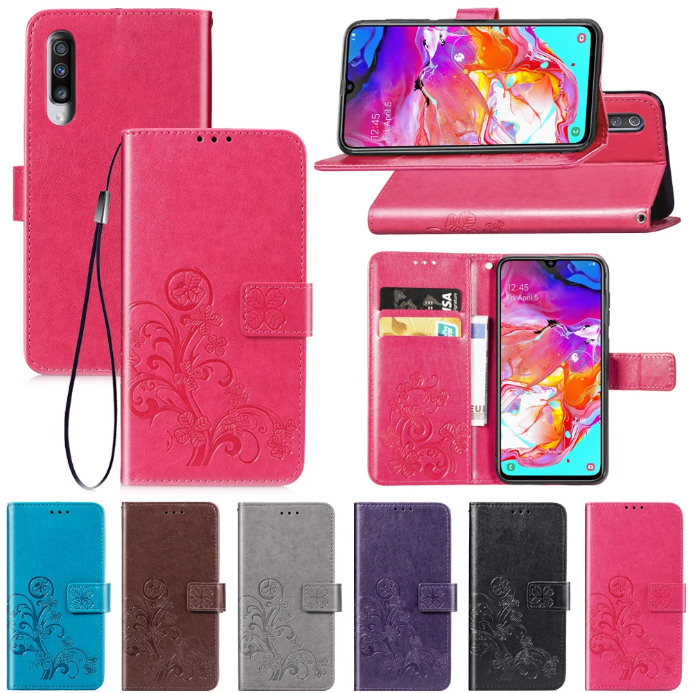 

For Samsung Galaxy A10 A30 A40 A50 A70 case PU Leather Wallet case For Samsung Galaxy A10 A30 A40 A50 A70 Slots Silicone Cover