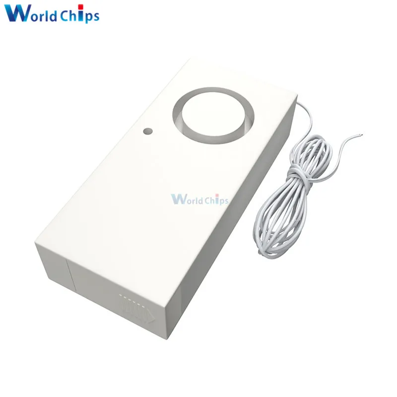 Su kaçak Alarm dedektörü 130dB su alarmı kaçak sensörü algılama sel uyarı taşma ev güvenlik Alarm sistemi