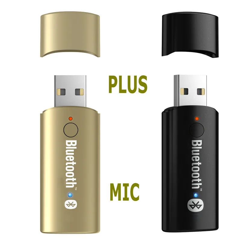 Беспроводной Bluetooth передатчик приемник Aux аудио USB для ТВ компьютеров подходит