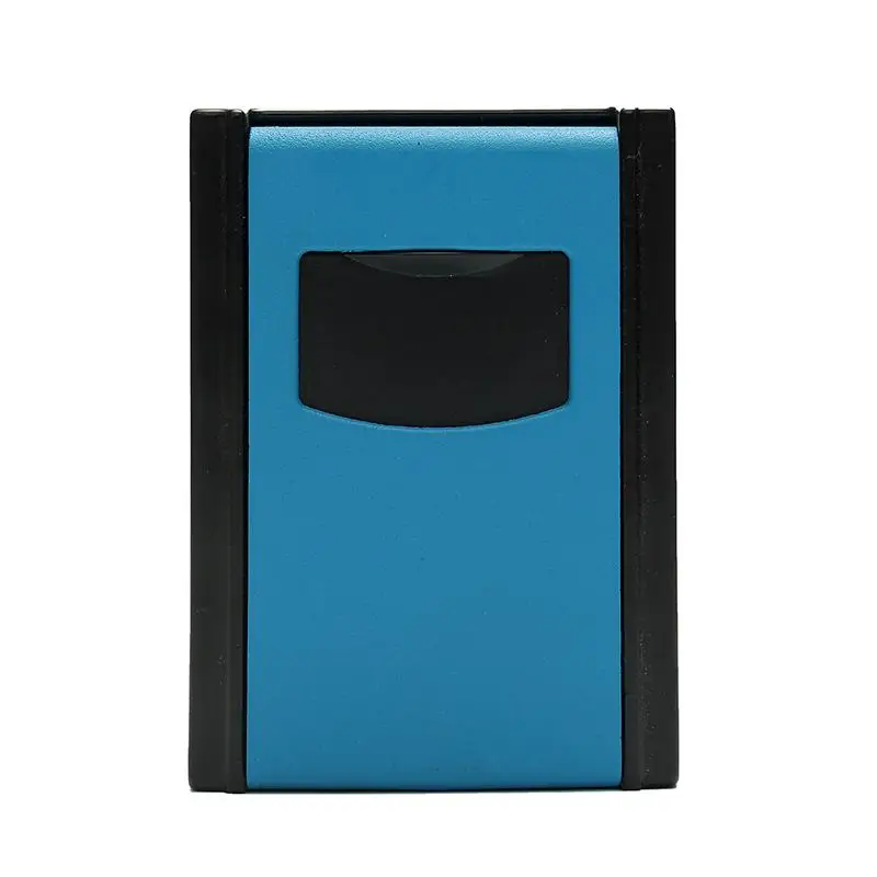 Portable Safe Box Wall Mounted 4 Password Keys Combination Lock Metal Alloy Storage Store Key Storage Organizer Boxes