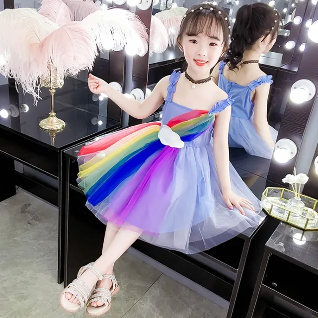 Summer Kids Dresses For Girls Princess Party Dress 4 6 8 10 Years