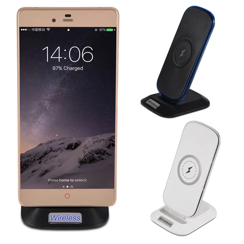 SOONHUA 10W Qi Wireless Charger Stand For iPhone X XS Max 8 Plus Mobile Phone Fast Charging Holder Samsung S9 S8 | Электроника