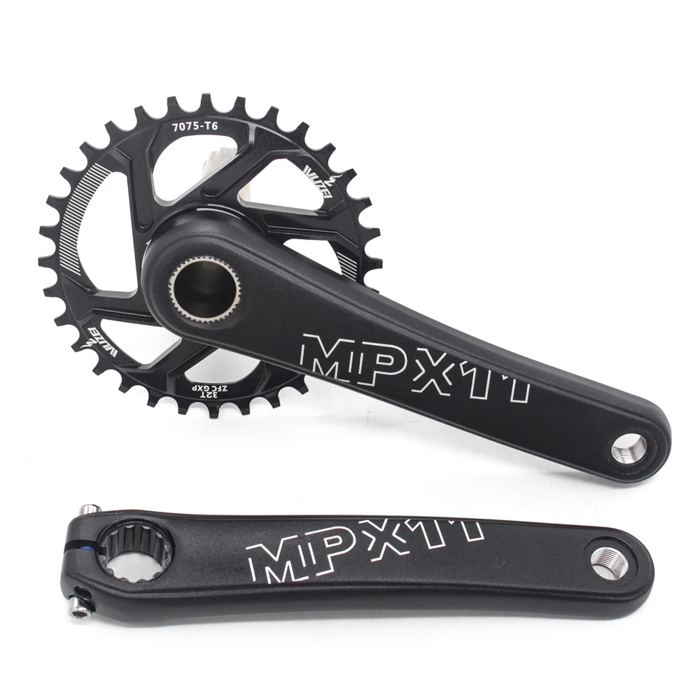 Зубцы для рулевого колеса Mtb 170 /175 мм 30 /32 /34 /36 /38 T 7075 Cnc из алюминия узкая ширина
