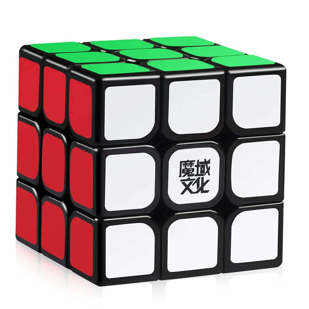 D FantiX Moyu Aolong V2 3x3 скоростной куб 3x3x3 магический Черный Улучшенный выпуск