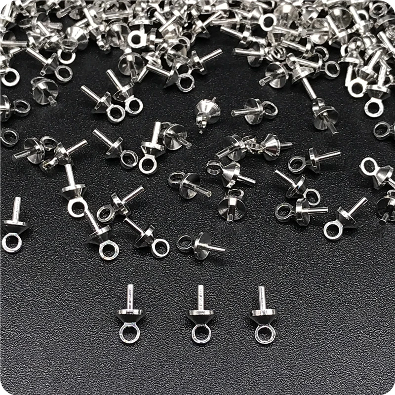 

4*8mm 50pcs Alloy Bead DIY Handmade Beads Connectors Jewelry Accessories Simple For Bracelet Necklace Fashion Leisure Cheap Gift