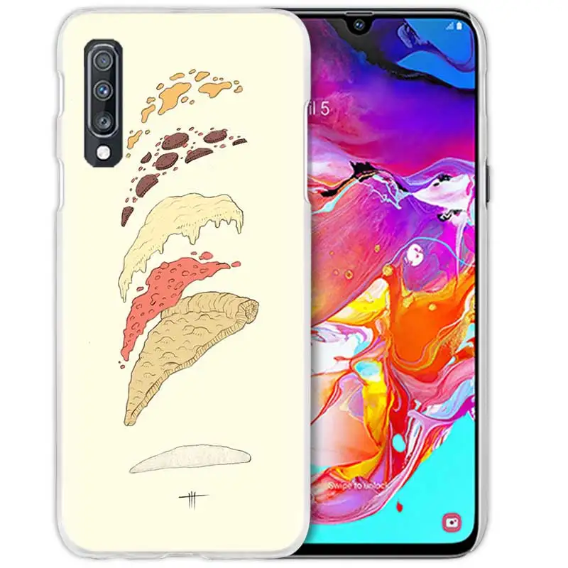 09 Чехол для samsung Galaxy A50 A70 A20e A40 A30 A20 A10 A8 A6 Plus A9 A7 жесткий прозрачный чехол для телефона из поликарбоната - Цвет: 09