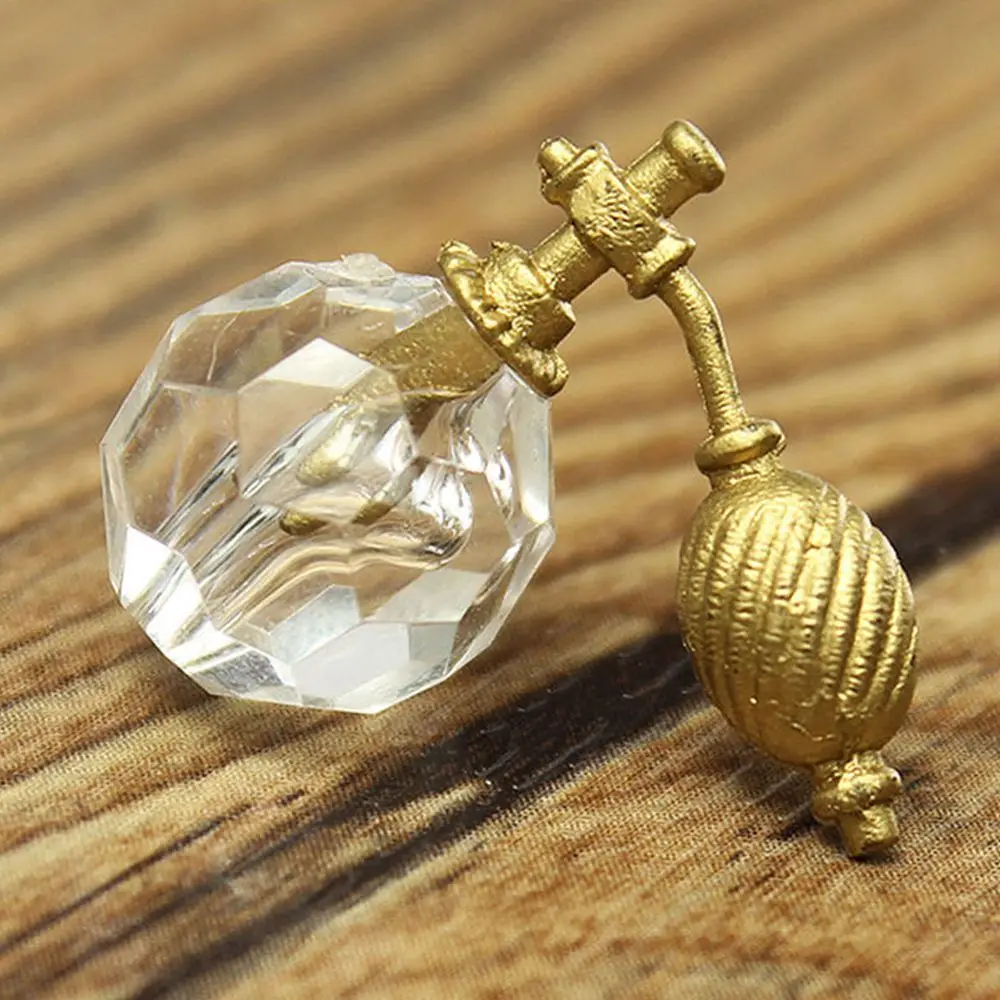 

2019 Mini Cute 1/12 Dollhouse Miniature Bathroom Bedroom Transparent Perfume Bottle Dresser Accessories Kids Toy cpdz6a32