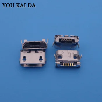 

50PCS/LOT for Lenovo A788 T S930 A766 A370 S910 A3000 micro usb charge charging connector plug dock socket port
