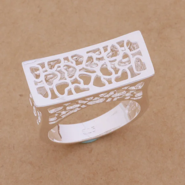 

wholesale High quality silver Fashion jewelry rings WR-330