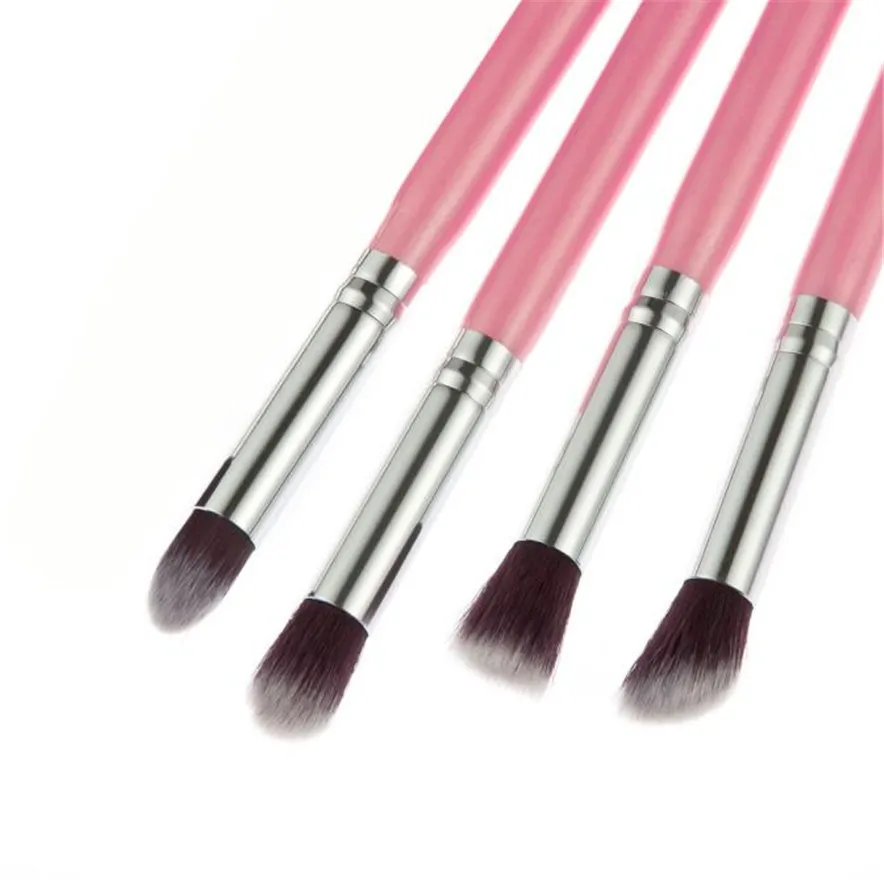 

OutTop best seller 4Pcs Makeup Cosmetic Tool Eyeshadow Eye Contour Powder Foundation Blending Brush Set #30 Z0423 3.5 35