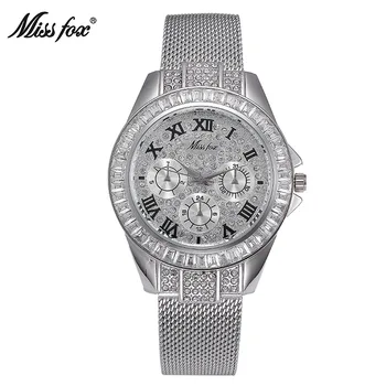 

Luxury Brand Miss Fox Women Dress Watches Luxury Gold Quartz Watch Montre Femme Clock Relogio Feminino Hodinky Ceasuri Saat