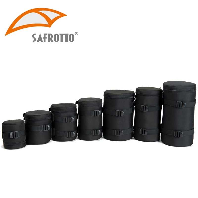Safrotto фото-аксессуар DSLR камера сумка объектив камеры сумка Чехол черный ударопрочный чехол для Canon камеры Nikon sony