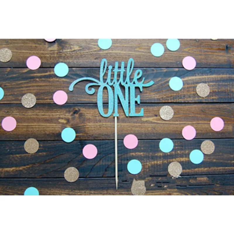 1PCS-Glitter-Blue-Little-One-Cake-Topper-Boy-First-Birthday-Party-Cake-Decoration-for-Birthday-Graduation